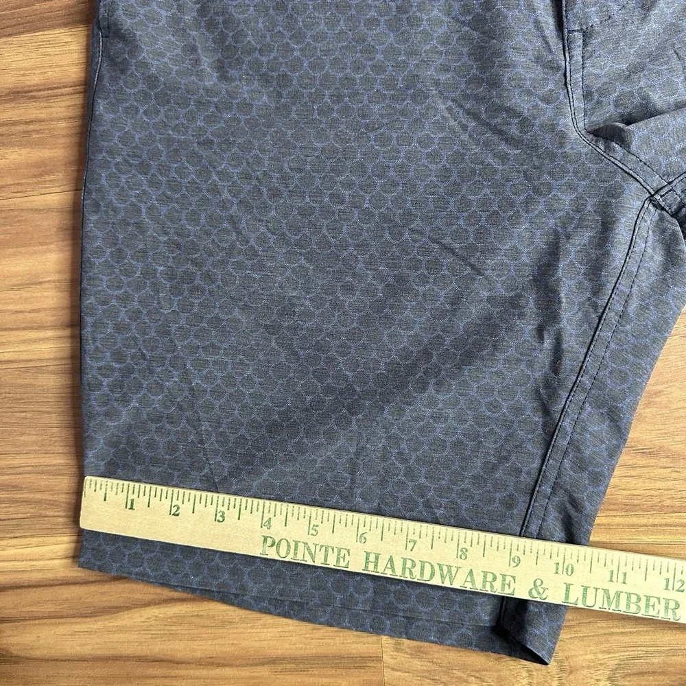 Faherty Shorts Mens 32 Gray All Day Shorts Hybrid Stretch Quick Dry Surf Casual
